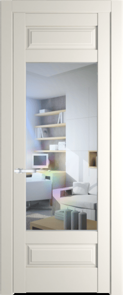 Межкомнатная дверь Profil Doors 4.3.3 PD Перламутр белый Прозрачное