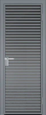 Алюминиевая дверь Profil Doors 12 AG Серебро Тонированное