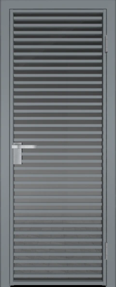 Алюминиевая дверь Profil Doors 12 AG Серебро Тонированное