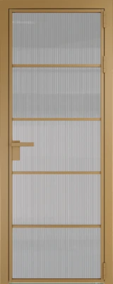 Алюминиевая дверь Profil Doors 14 AG Золото Мору осветленное
