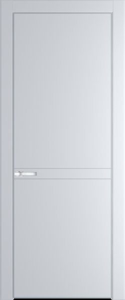 Межкомнатная дверь Profil Doors 11 PE Вайт (RAL 110 96 02) Серебро