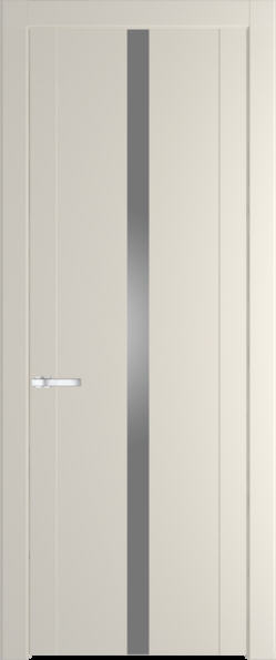 Межкомнатная дверь Profil Doors 1.8 P Lacobel Серебряный лак Кремовая Магнолия (RAL 120-04)