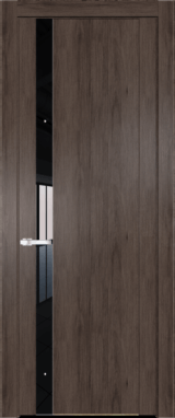 Межкомнатная дверь Profil Doors 1.2 N Черный лак Дуб Тобакко
