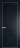 Межкомнатная дверь Profil Doors 27 PA Серебро Нэви Блу (RAL 7016)