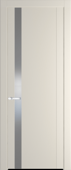 Межкомнатная дверь Profil Doors 1.2 P Lacobel Серебряный лак Кремовая Магнолия (RAL 120-04)