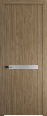Межкомнатная дверь Profil Doors Orange 1.4N.O Дуб Мокко Монохром серебро (серебро матлак)