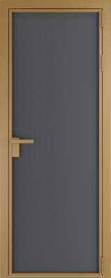 Алюминиевая дверь Profil Doors 1AP Золото Графит элегант