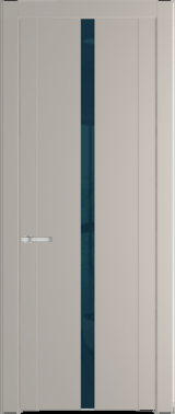 Межкомнатная дверь Profil Doors 1.8 P Зеркало синее Сэнд
