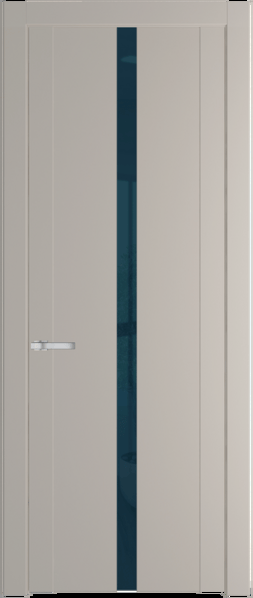 Межкомнатная дверь Profil Doors 1.8 P Зеркало синее Сэнд