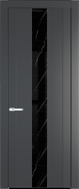 Межкомнатная дверь Profil Doors 1.9 P Неро мрамор Графит (Pantone 425С)