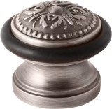Упор Fuaro (Фуаро) дверной напольный STOPPER/SM01 (DS SM01) AS-3 античное серебро