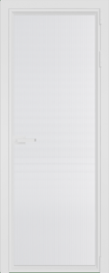 Алюминиевая дверь Profil Doors 1AV Вайт Мору Белый