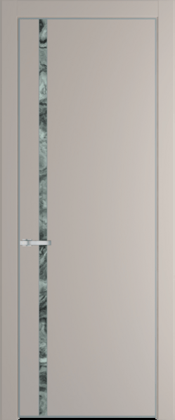 Межкомнатная дверь Profil Doors 21 PA Серебро Атриум серебро Сэнд