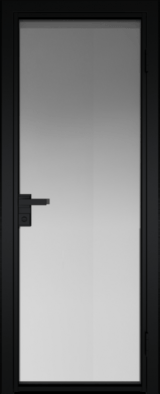 Алюминиевая дверь Profil Doors 1 AG Черный матовый RAL9005 Мору черное