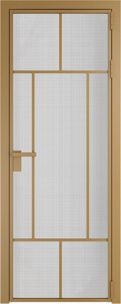 Алюминиевая дверь Profil Doors 10 AG Золото Кризет