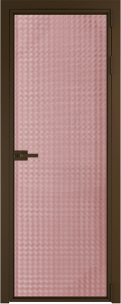 Алюминиевая дверь Profil Doors 1AX Деорэ Кризет Розовый