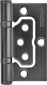 Петля Punto (Пунто) универсальная без врезки IN3200W-HD GR (200-2B/HD 75x2,5) графит