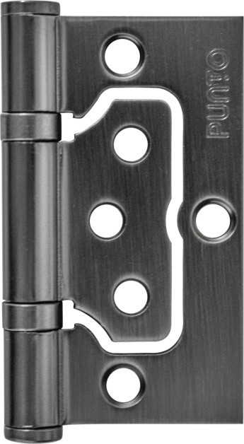 Петля Punto (Пунто) универсальная без врезки IN3200W-HD GR (200-2B/HD 75x2,5) графит