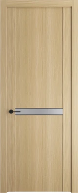 Межкомнатная дверь Profil Doors Orange 1.4N.O Дуб Натуральный Монохром серебро (серебро матлак)