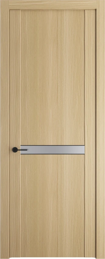 Межкомнатная дверь Profil Doors Orange 1.4N.O Дуб Натуральный Монохром серебро (серебро матлак)