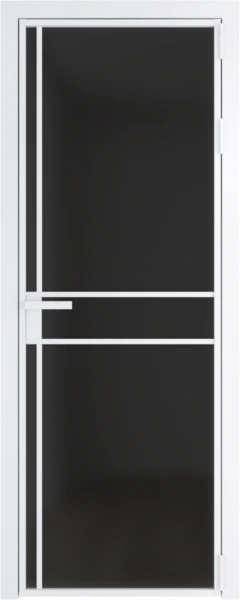 Алюминиевая дверь Profil Doors 9 AG Вайт Тонированное матовое