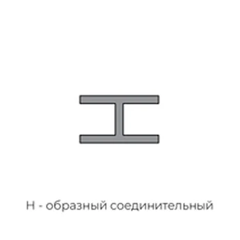 Соединительный профиль 4*3000 мм для стеновых панелей