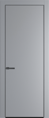 Межкомнатная дверь Profil Doors 1 PA Серая ночь Смоки (RAL 870-02)