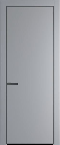Межкомнатная дверь Profil Doors 1 PA Серая ночь Смоки (RAL 870-02)