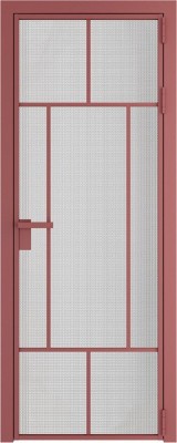 Алюминиевая дверь Profil Doors 10 AG Красный антрацит Кризет
