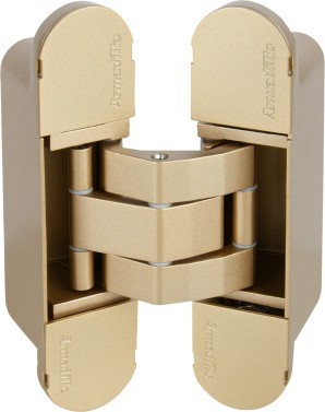 Петля Armadillo (Армадилло) скрытой установки U3D7000 FSG флор. золото TECH