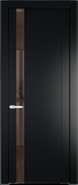 Межкомнатная дверь Profil Doors 1.2 P Зеркало бронзовое Блэк