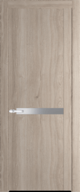Межкомнатная дверь Profil Doors Orange 1.4N.O Дуб Сонома Монохром серебро (серебро матлак)