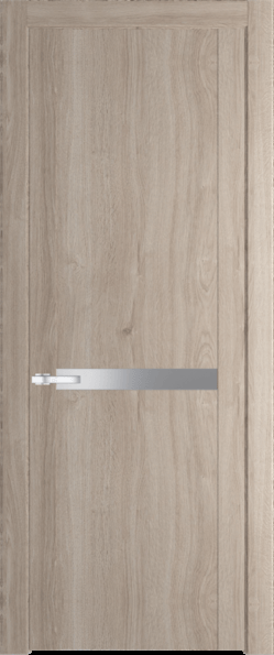 Межкомнатная дверь Profil Doors Orange 1.4N.O Дуб Сонома Монохром серебро (серебро матлак)