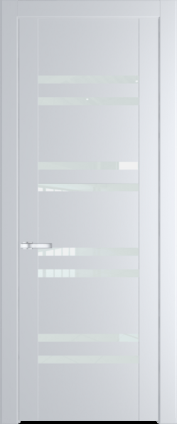 Межкомнатная дверь Profil Doors 1.6 P Белый триплекс Вайт (RAL 110 96 02)