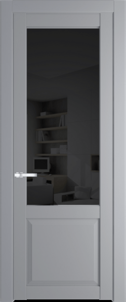 Межкомнатная дверь Profil Doors 2.2.2 PD Смоки (RAL 870-02) Черное тонированное