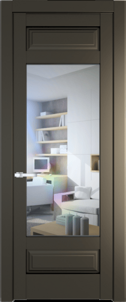 Межкомнатная дверь Profil Doors 4.3.3 PD Перламутр бронза Прозрачное