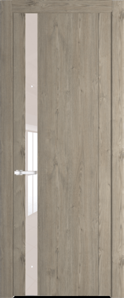 Межкомнатная дверь Profil Doors 1.2 N Lacobel Перламутровый лак Каштан темный
