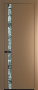 Межкомнатная дверь Profil Doors 22 PA Черный матовый RAL9005 Монохром черный Сэнд