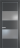 Межкомнатная дверь Profil Doors 22 PA Серебро Lacobel Серебряный лак Графит (Pantone 425С)