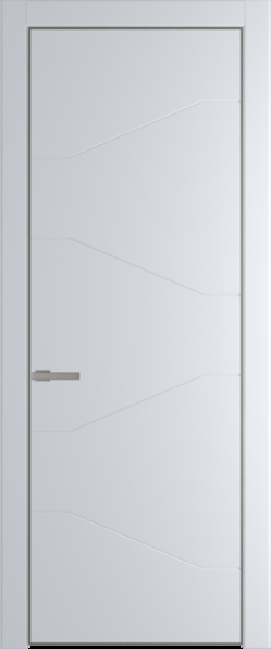 Межкомнатная дверь Profil Doors 2 PA Никель матовый Сэнд