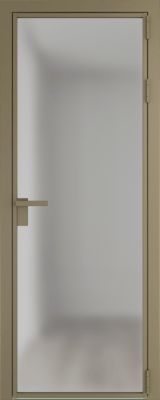 Алюминиевая дверь Profil Doors 1 AG Шампань Матовое