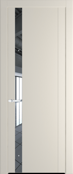 Межкомнатная дверь Profil Doors 1.2 P Зеркало Кремовая Магнолия (RAL 120-04)