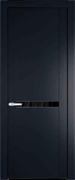 Межкомнатная дверь Profil Doors 1.4 P Неро мрамор Нэви Блу (RAL 7016)