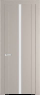 Межкомнатная дверь Profil Doors 1.8 P Монохром белый просветленный Сэнд