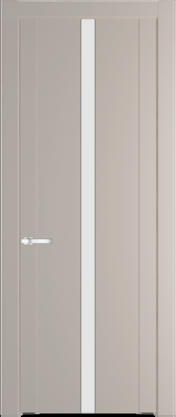 Межкомнатная дверь Profil Doors 1.8 P Монохром белый просветленный Сэнд