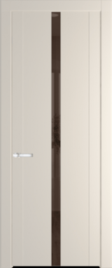 Межкомнатная дверь Profil Doors 1.8 P Зеркало бронзовое Кремовая Магнолия (RAL 120-04)