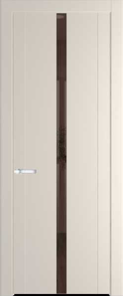 Межкомнатная дверь Profil Doors 1.8 P Зеркало бронзовое Кремовая Магнолия (RAL 120-04)