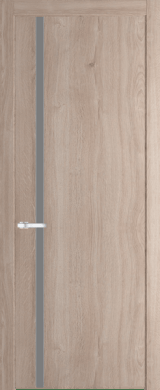 Межкомнатная дверь Profil Doors 21 NW Монохром серый Дуб Сонома