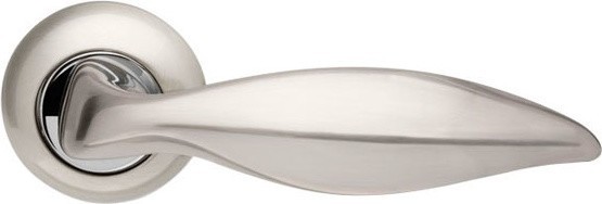 Ручка раздельная Armadillo (Армадилло) Taurus LD65-1SN/CP-3 матовый никель/хром