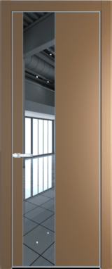 Межкомнатная дверь Profil Doors Orange 19 PE.O Зеркало Сэнд Серебро